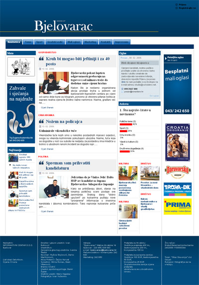 Bjelovarac.hr - News portal bjelovarskog gradskog lista