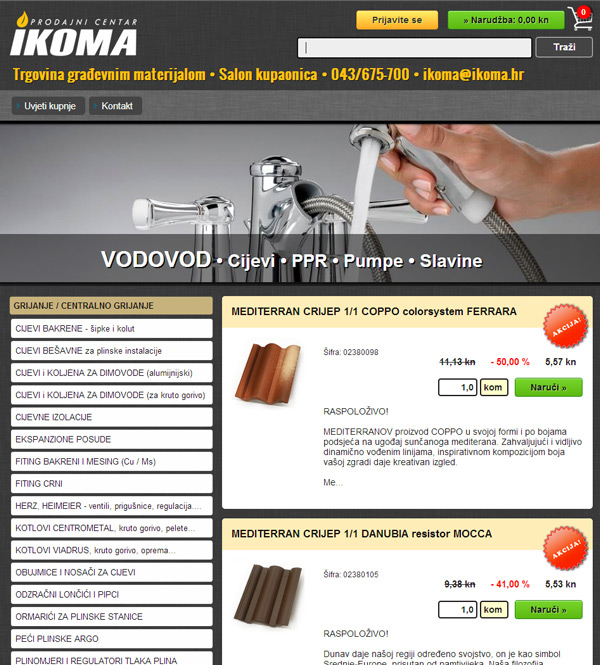 IKOMA web trgovina